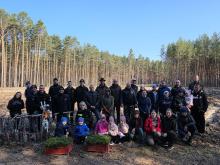Posadziliśmy las z mieszkańcami sołectwa Sucha!
